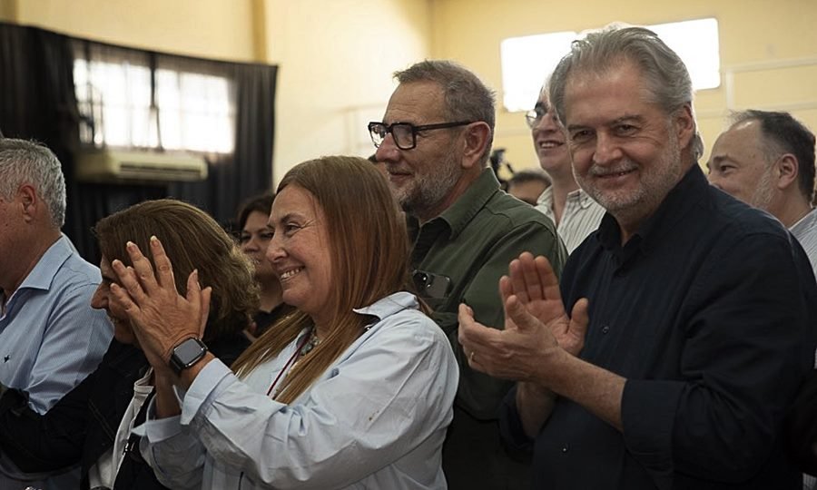 Roberto Mirabella en la jornada en Calchaquí