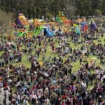 Puerto General San Martín celebró el Día de la Niñez con espectáculos, sorteos y parque de diversiones