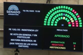 Contundente rechazo del Senado al veto de Milei al reparto de ATN para las provincias