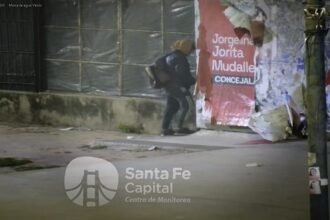 El Centro de Monitoreo Municipal frustró un intento de robo en avenida Blas Parera