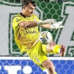 Matías Tagliamonte, arquero formado en Atlético de Rafaela, durante su paso por Unión de Santa Fe.