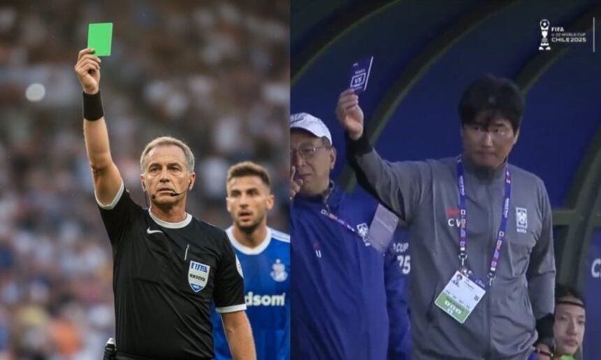 La tarjeta verde debutó en el Mundial Sub-20 de Chile