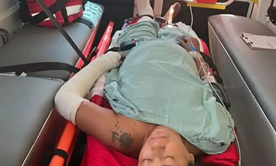 Karina Rott, la argentina oriunda de Río Negro que permanece internada en México tras una grave caída.