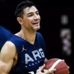 Carlos Delfino, emblema del básquet argentino y último representante de la Generación Dorada, durante su etapa en la Selección argentina.
