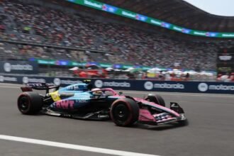 Franco Colapinto, piloto argentino de Alpine, durante una jornada de la temporada de Fórmula 1.