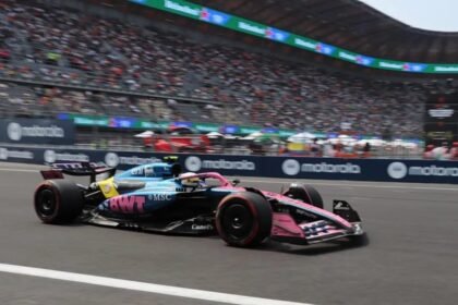 Franco Colapinto, piloto argentino de Alpine, durante una jornada de la temporada de Fórmula 1.