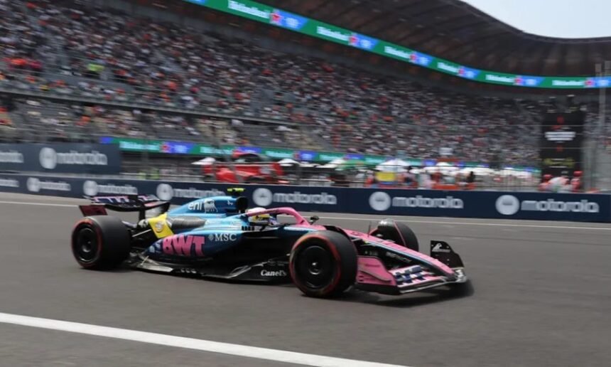 Franco Colapinto, piloto argentino de Alpine, durante una jornada de la temporada de Fórmula 1.