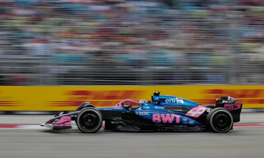 Franco Colapinto, piloto argentino de Alpine, durante una sesión de clasificación en la Fórmula 1.