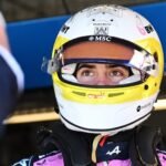 Franco Colapinto, piloto argentino de Fórmula 1, en representación del equipo Alpine.