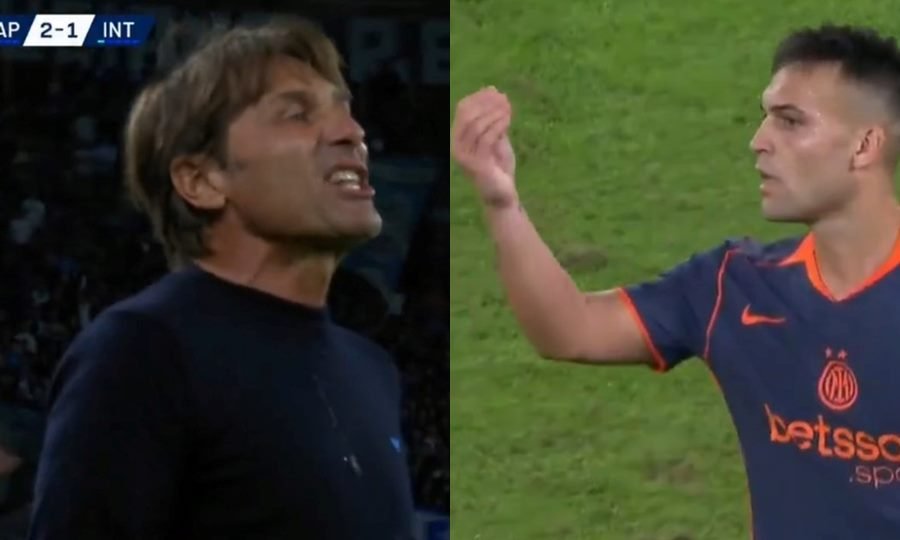 Lautaro Martínez y Antonio Conte mantienen una relación marcada por los desencuentros desde su paso por el Inter de Milán.