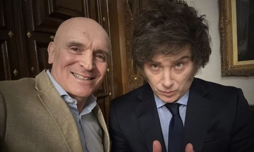 Javier Milei y José Luis Espert,