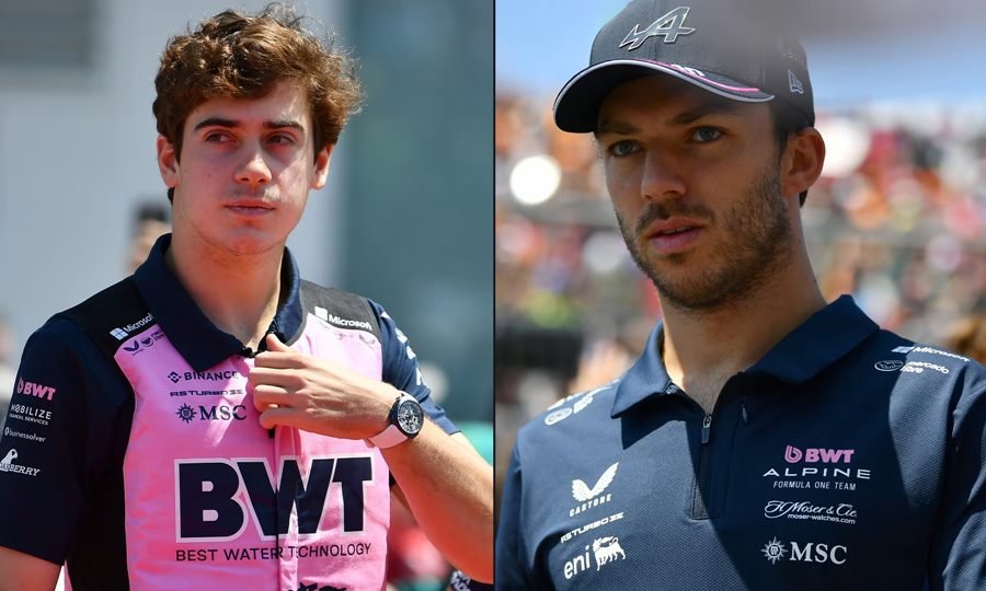 Pierre Gasly y Franco Colapinto, compañeros en Alpine, durante una jornada del Mundial de Fórmula 1.