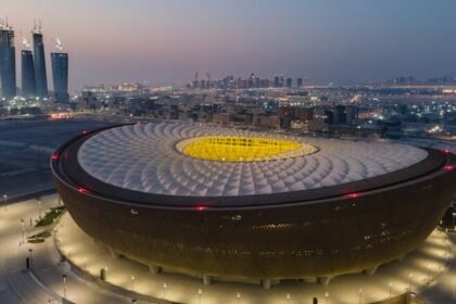 Vista general del Lusail Stadium, escenario de la histórica consagración argentina en el Mundial 2022.