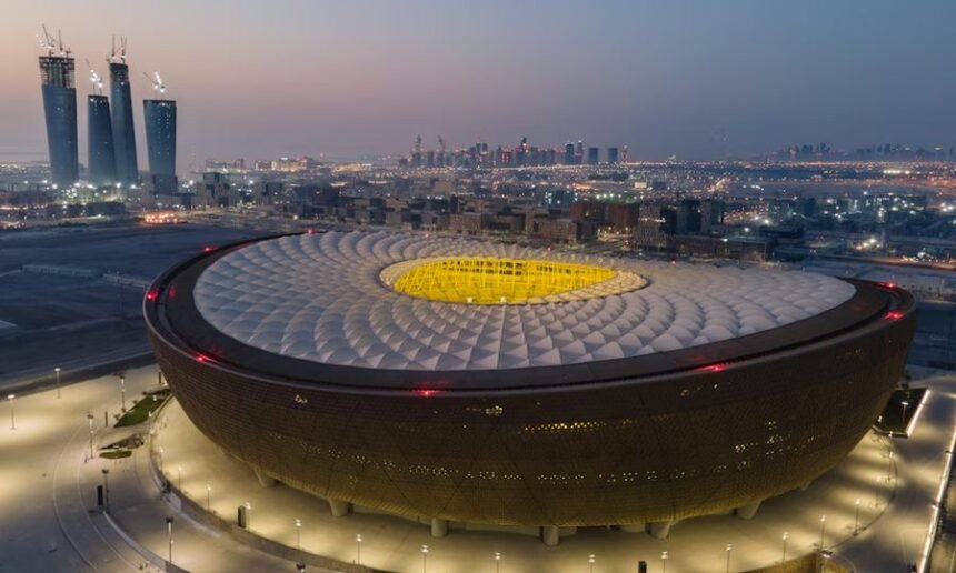 Vista general del Lusail Stadium, escenario de la histórica consagración argentina en el Mundial 2022.