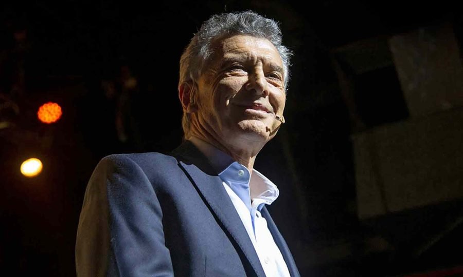 Mauricio Macri, expresidente de la Nación y referente político del PRO, durante una actividad institucional.