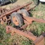 La maquinaria agrícola recuperada por la Guardia Rural “Los Pumas” tras un operativo interprovincial entre Santa Fe y Chaco.-