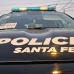Patrullero de la Policía de Santa Fe en una intervención de emergencia. Foto de archivo.