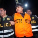 “Pequeño J”, principal acusado por el triple crimen de Florencio Varela, durante el proceso judicial en Perú donde enfrenta un pedido de extradición a la Argentina.
