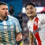 Adrián 'Maravilla' Martínez (Racing) y Maximiliano Salas (River), hoy rivales en la Copa Argentina, pero antes compañeros de equipo.