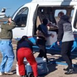 Operativo aéreo del Gobierno de Santa Fe para el traslado de órganos y tejidos durante las obras en el Aeropuerto Internacional de Rosario.