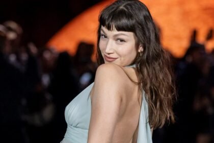 Úrsula Corberó, actriz española, pareja del actor argentino "Chino" Darín