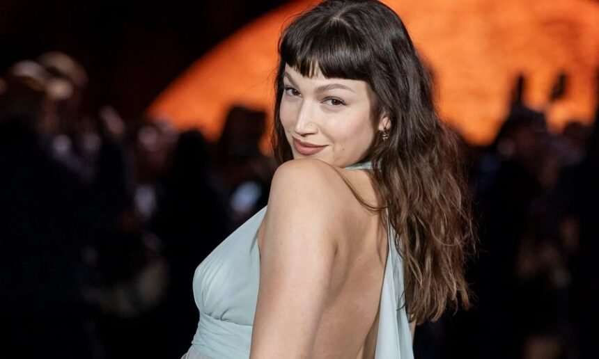 Úrsula Corberó, actriz española, pareja del actor argentino "Chino" Darín