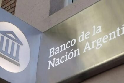 Sucursal del Banco Nación en una ciudad del país, imagen ilustrativa.