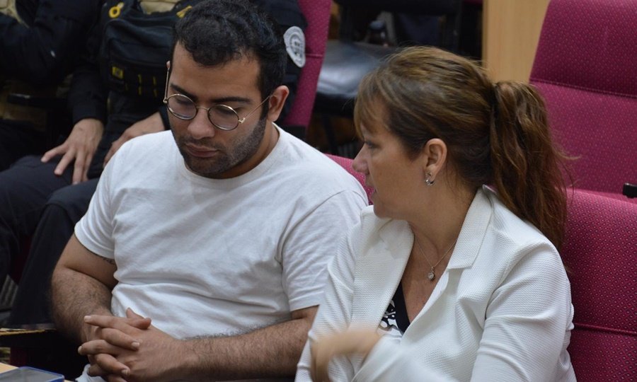 César Sena, condenado a prisión perpetua por el femicidio de Cecilia Strzyzowski, en una imagen de archivo.