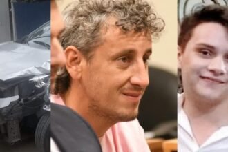 Francisco Sánchez, condenado por el homicidio culposo de Luciano Nicola, ocurrido en la Ruta Nacional 168 en diciembre de 2020.