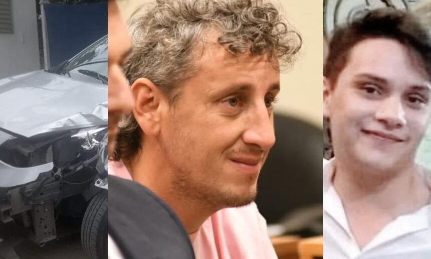 Francisco Sánchez, condenado por el homicidio culposo de Luciano Nicola, ocurrido en la Ruta Nacional 168 en diciembre de 2020.