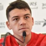 El futbolista uruguayo Diego García, condenado por abuso sexual en La Plata.