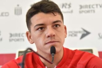 El futbolista uruguayo Diego García, condenado por abuso sexual en La Plata.