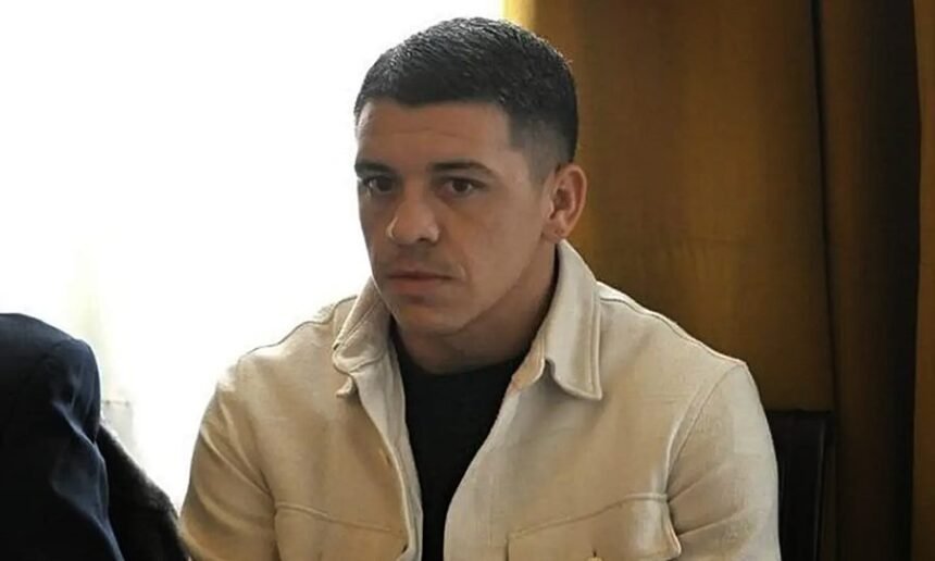 Diego García durante una de las audiencias del proceso judicial en su contra.