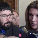 Los fiscales Matías Broggi y Jorgelina Moser Ferro, del Ministerio Público de la Acusación