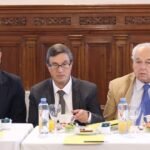 Autoridades judiciales durante un encuentro institucional de JUFEJUS.