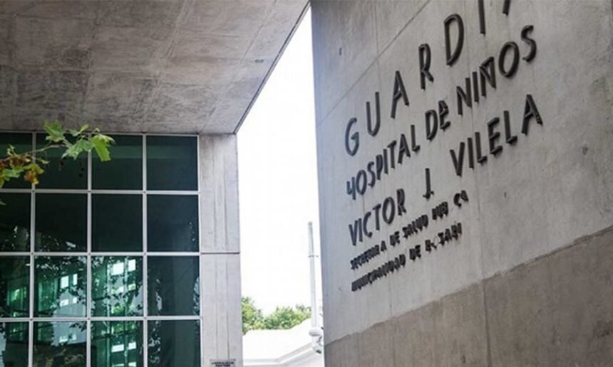 Hospital de Niños Víctor J. Vilela de Rosario, centro de referencia en atención pediátrica de la región.