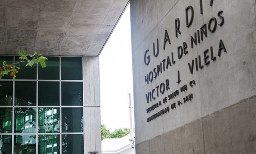 Hospital de Niños Víctor J. Vilela de Rosario, centro de referencia en atención pediátrica de la región.