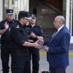 El secretario de Seguridad, Omar Pereyra, encabezó el acto de asunción del nuevo jefe y subjefe de la Unidad Regional II, en la sede policial de Rosario.