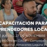 Emprendedores locales participarán en la capacitación “Costos y Sustentabilidad”, organizada por la Municipalidad de Laguna Paiva junto a la Provincia, en el CIALP.