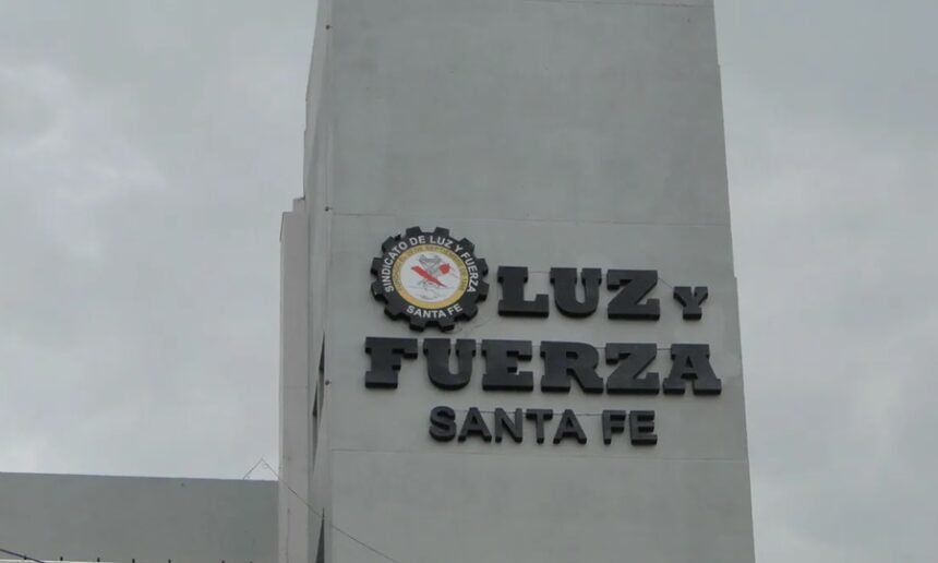 Sede del sindicato de Luz y Fuerza en Santa Fe. Foto de archivo.
