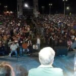 Público disfrutando de una edición pasada de la Fiesta Departamental de la Confraternidad en Ceres.