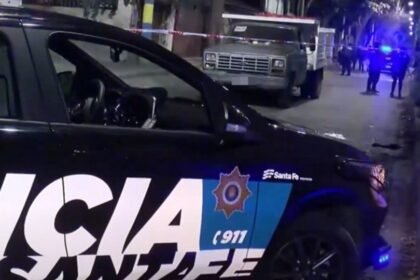 Móvil policial de Santa Fe durante un operativo. Foto ilustrativa.