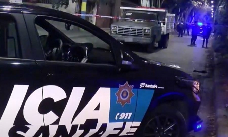 Móvil policial de Santa Fe durante un operativo. Foto ilustrativa.