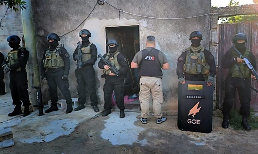 Personal de la PDI realizó allanamientos en Alto Verde y secuestró armas de fuego vinculadas a la causa.