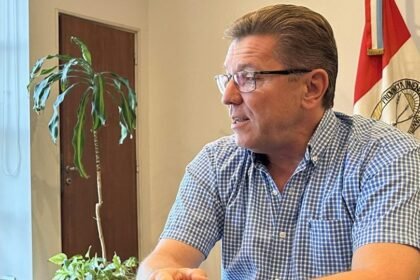 Rodrigo Borla, representante del departamento San Justo en la Cámara Alta.