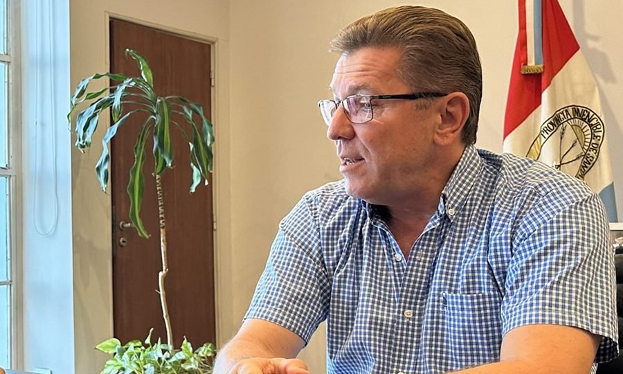 Rodrigo Borla, representante del departamento San Justo en la Cámara Alta.