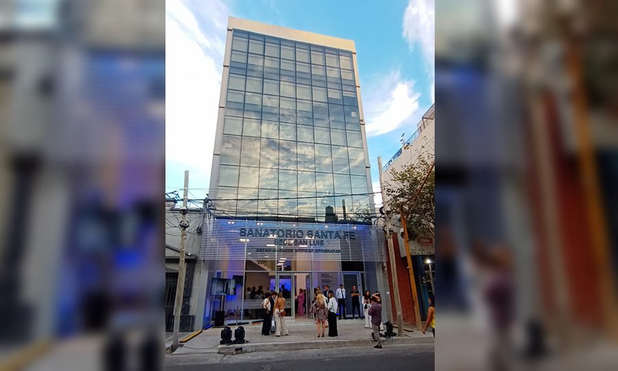 Vista de la Sede San Luis del Sanatorio Santa Fe, el nuevo centro ambulatorio inaugurado en el aniversario número 99 de la institución.