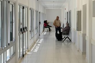 Nuevo sector de internación del Hospital Sayago, totalmente renovado y equipado tras la inversión provincial.