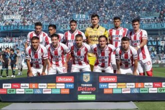 El plantel de Unión durante el último partido de la fase regular, donde aseguró la localía para los octavos del Clausura.