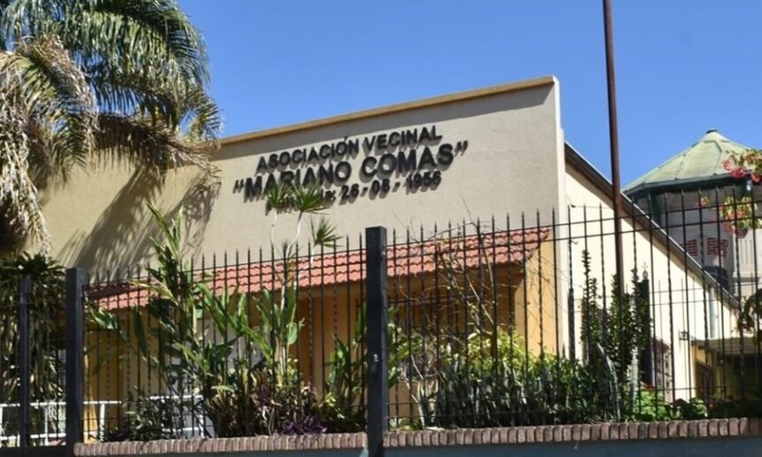 Fachada de la Vecinal Mariano Comas